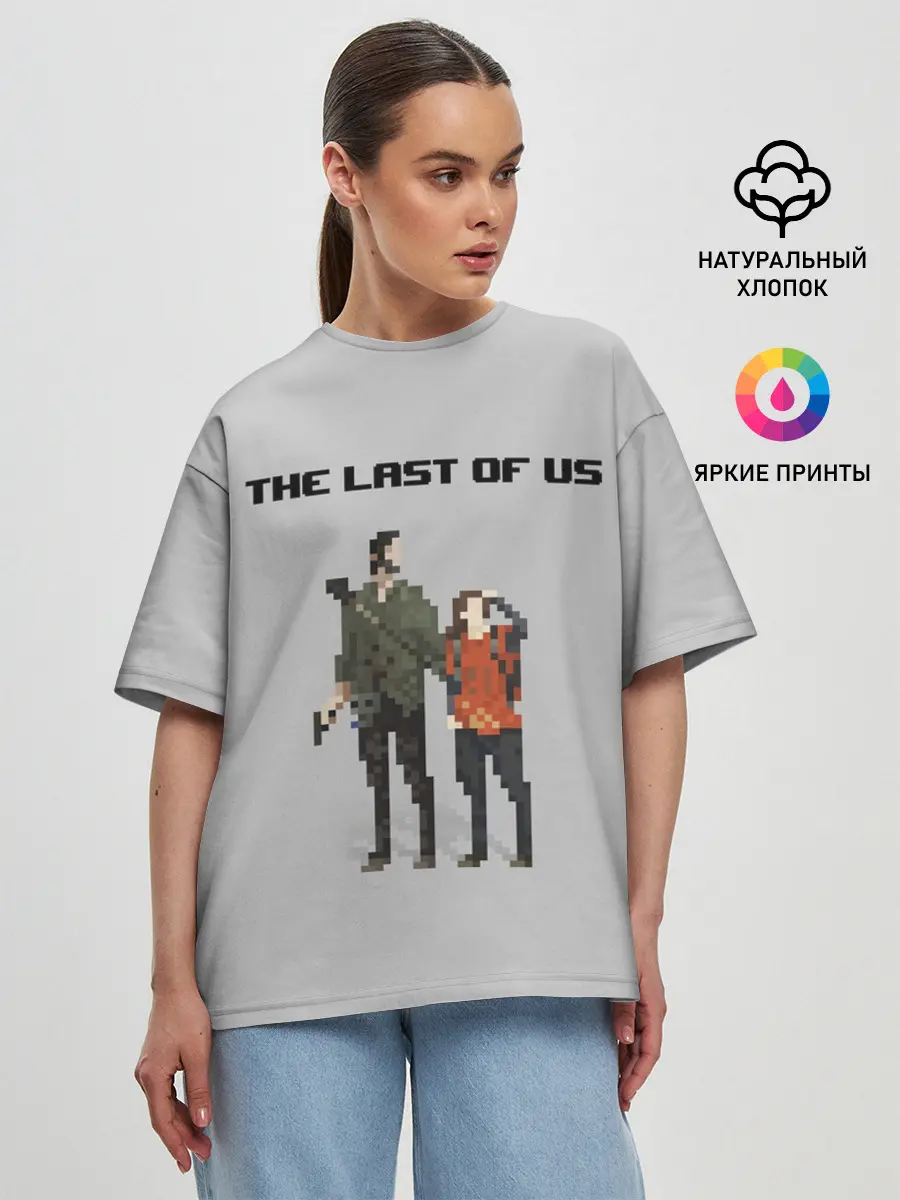 Женская футболка оверсайз / THE LAST OF US