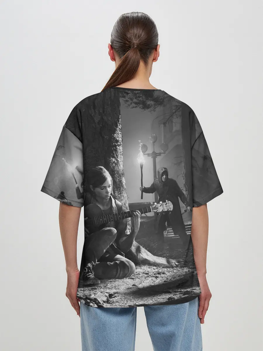 Женская футболка оверсайз / THE LAST OF US 2