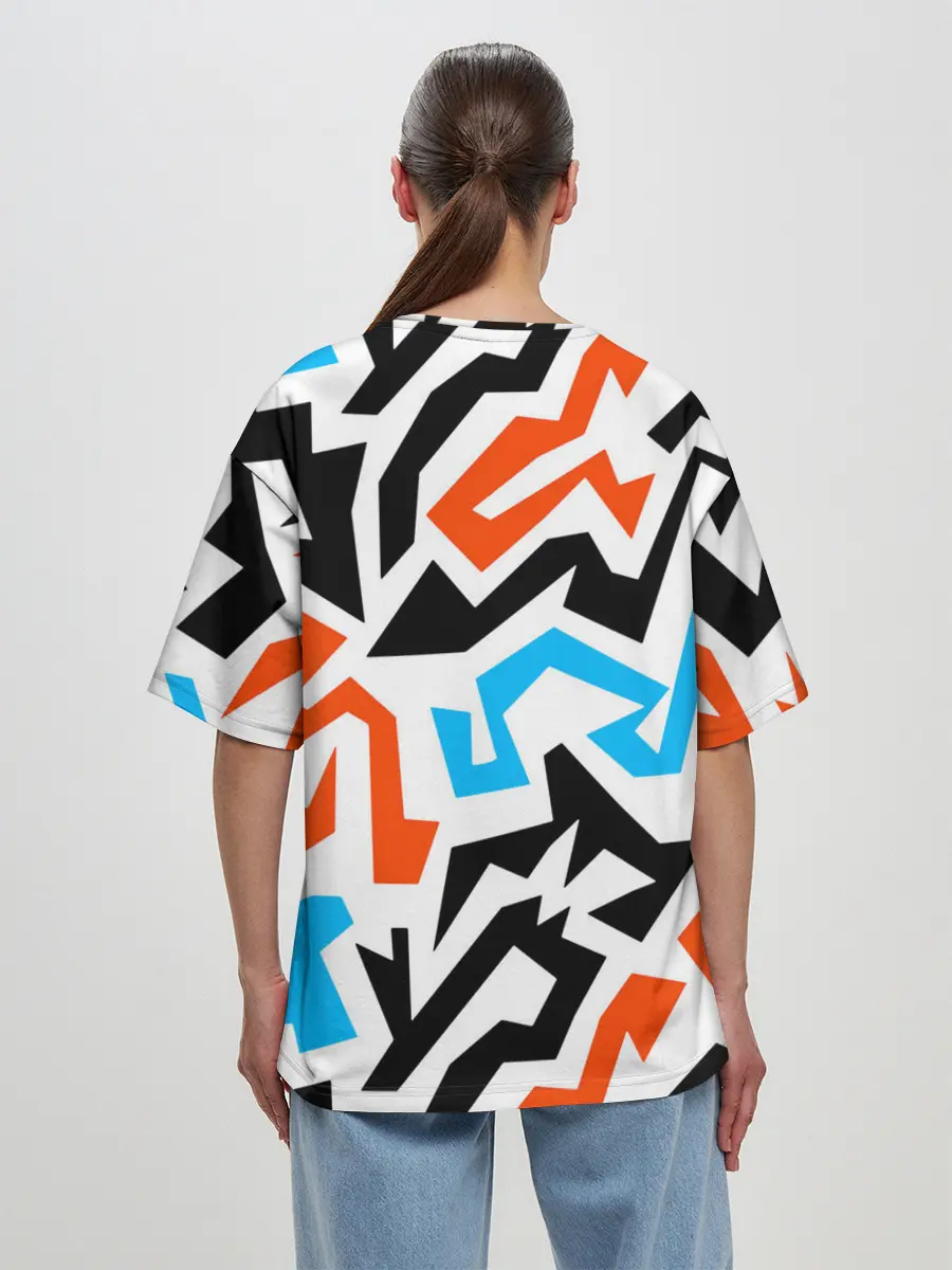 Женская футболка оверсайз / Russia