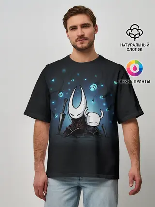 Мужская футболка оверсайз / Hollow Knight