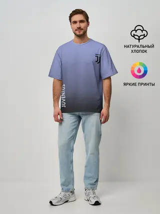 Мужская футболка оверсайз / Juventus