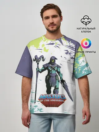 Мужская футболка оверсайз / SKELETOR | СКЕЛЕТОР
