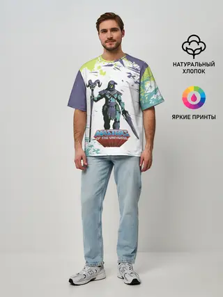 Мужская футболка оверсайз / SKELETOR | СКЕЛЕТОР