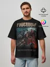Мужская футболка оверсайз / Powerwolf