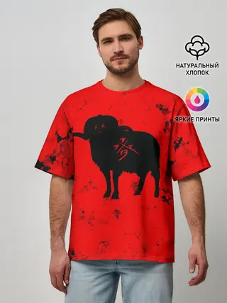 Мужская футболка оверсайз / THE RAM