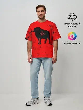 Мужская футболка оверсайз / THE RAM