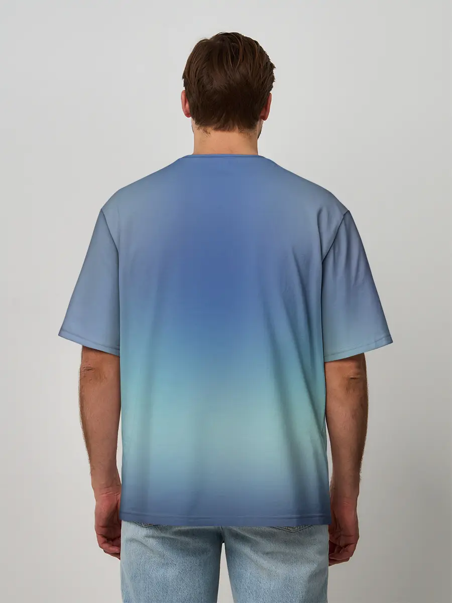 Мужская футболка оверсайз / Beyond the Boundary