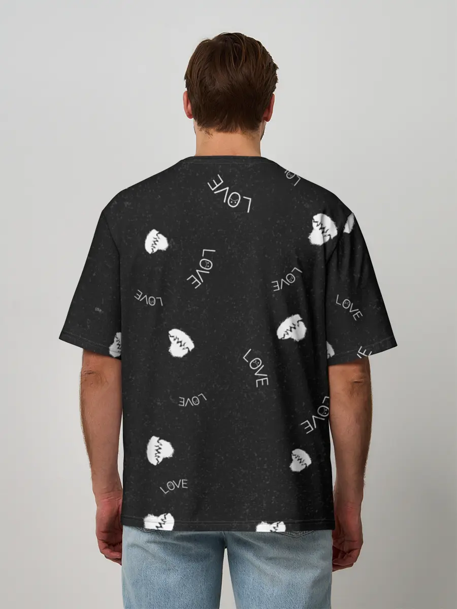 Мужская футболка оверсайз / LIl Peep