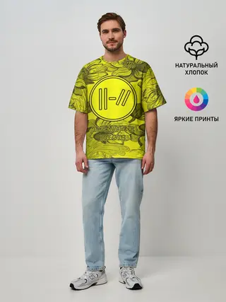 Мужская футболка оверсайз / TWENTY ONE PILOTS