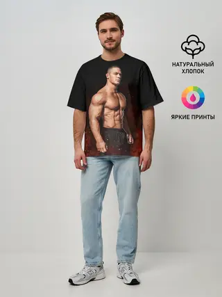 Мужская футболка оверсайз / John Felix Jr