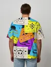 Мужская футболка оверсайз / Color pattern