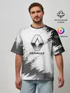 Мужская футболка оверсайз / Renault