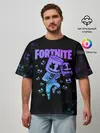 Мужская футболка оверсайз / FORTNITE MARSHMELLO