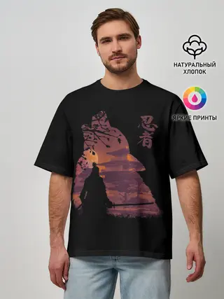 Мужская футболка оверсайз / Sekiro: Shadows Die Twice