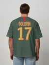 Мужская футболка оверсайз / Golovin away 18-19