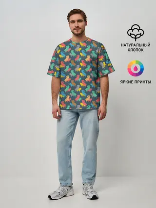 Мужская футболка оверсайз / Овен