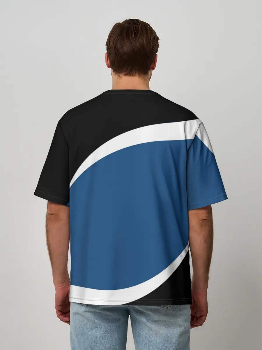 Мужская футболка оверсайз / Russia