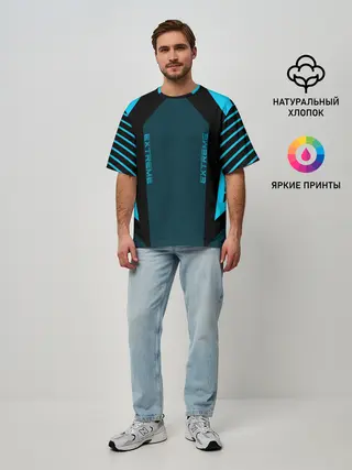 Мужская футболка оверсайз / Extreme