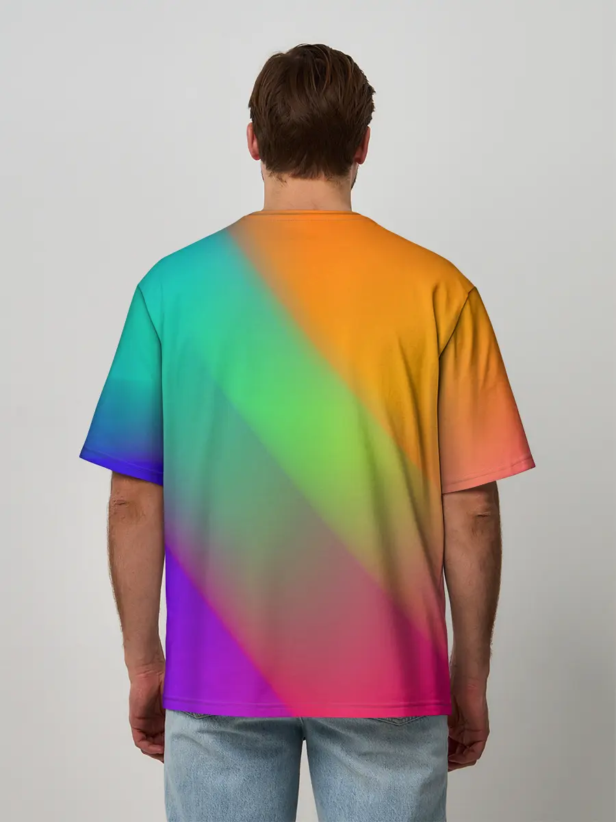 Мужская футболка оверсайз / BTS