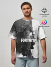 Мужская футболка оверсайз / Fortnite