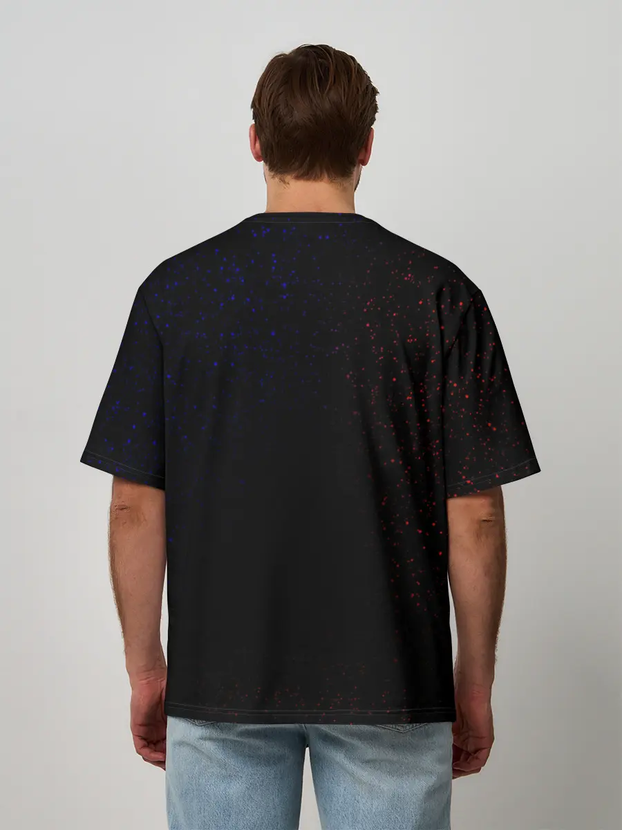 Мужская футболка оверсайз / МАГИЧЕСКАЯ БИТВА | SUKUNA