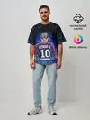 Мужская футболка оверсайз / НЕЙМАР / NEYMAR JR / НЕОН