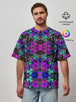 Мужская футболка оверсайз / RADIATION