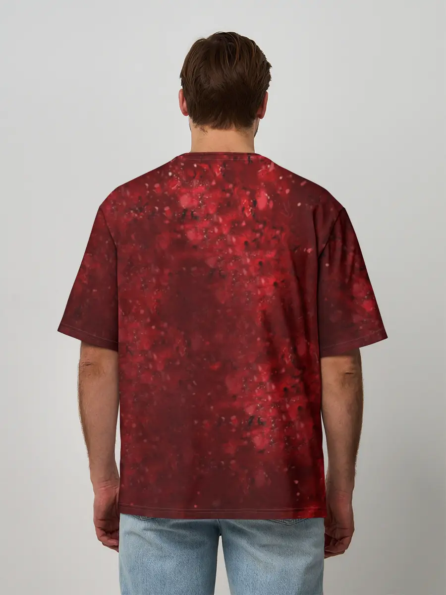 Мужская футболка оверсайз / Marshmello