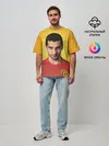 Мужская футболка оверсайз / Генрих Мхитарян
