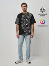 Мужская футболка оверсайз / Mandala