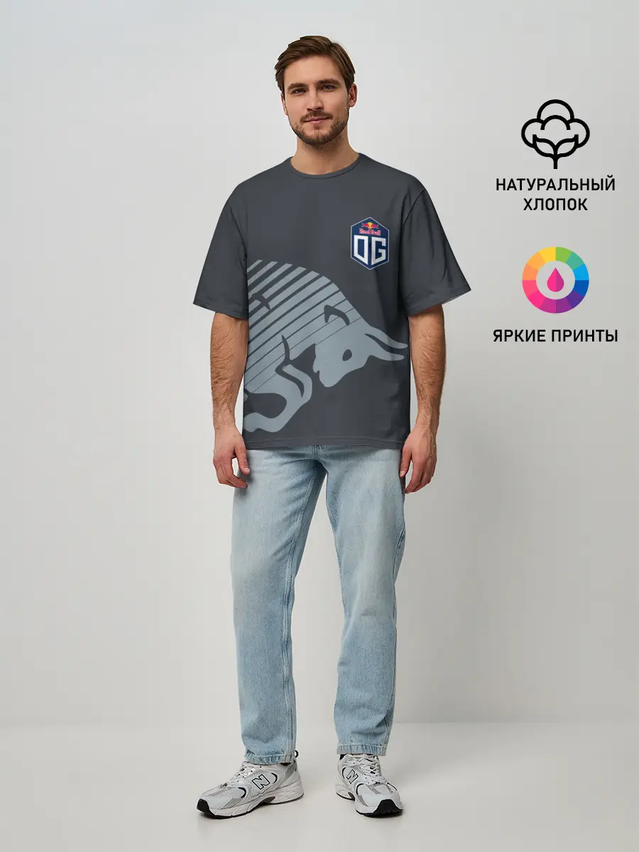 Мужская футболка оверсайз / OG
