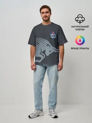 Мужская футболка оверсайз / OG