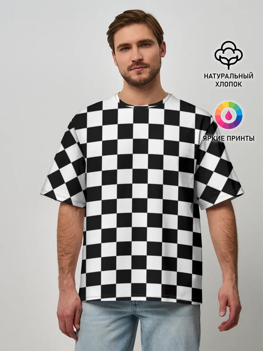 Мужская футболка оверсайз / Бойчик