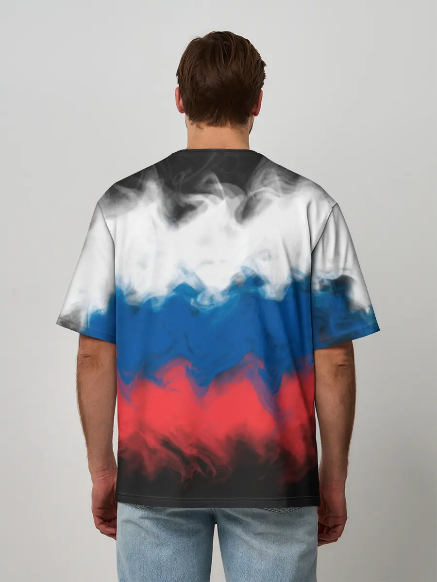 Мужская футболка оверсайз / Россия