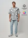 Мужская футболка оверсайз / Boho Style 2
