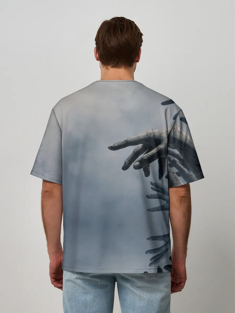 Мужская футболка оверсайз / DAYZombie | ДЕЙЗИ