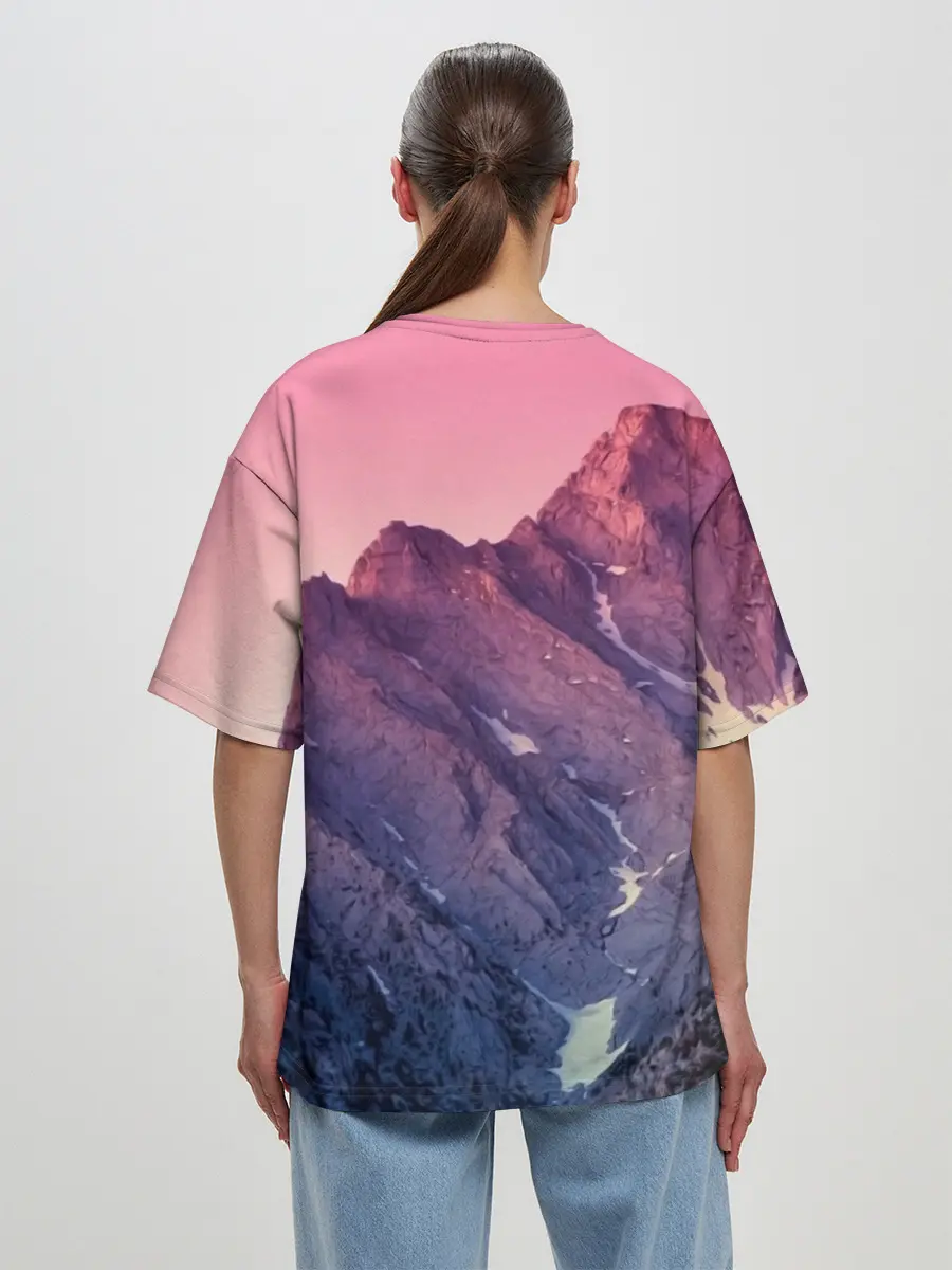 Женская футболка оверсайз / Evangelion2