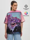 Женская футболка оверсайз / Evangelion2