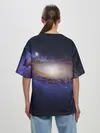 Женская футболка оверсайз / ГАЛАКТИКА