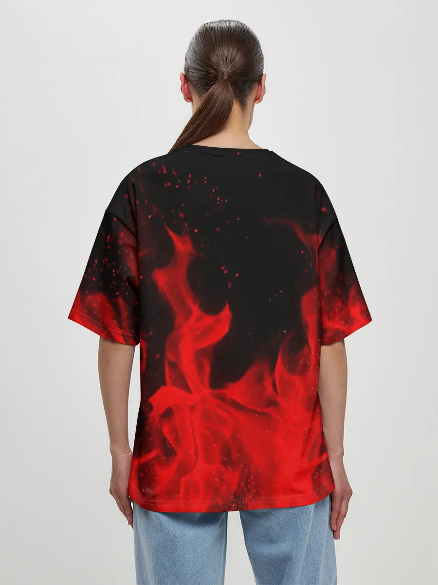 Женская футболка оверсайз / СЕРИАЛ ВЕДЬМАК