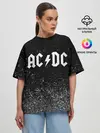Женская футболка оверсайз / AC/DC
