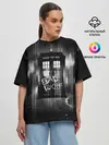Женская футболка оверсайз / Doctor Who