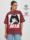 Женская футболка оверсайз / MIA
