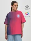 Женская футболка оверсайз / FC Bayern Munchen