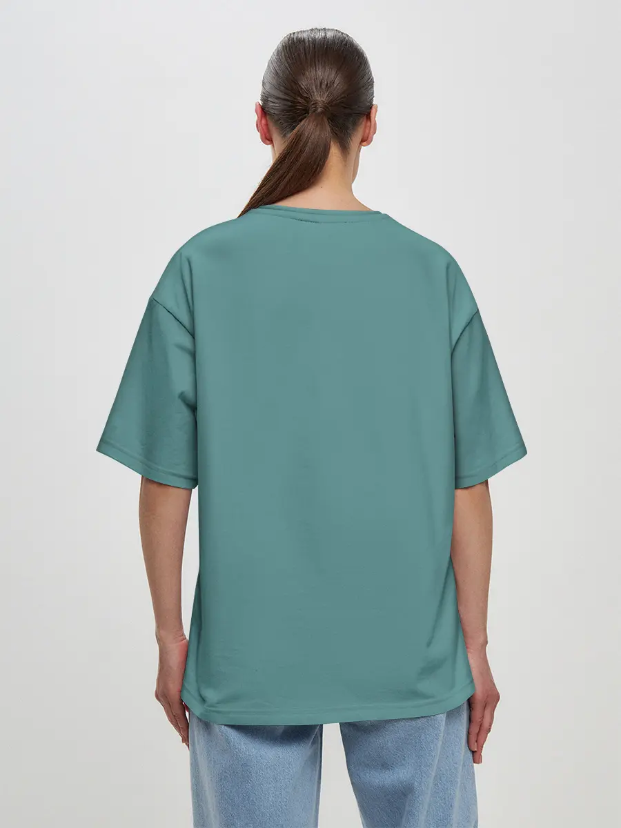 Женская футболка оверсайз / Rin Okumura