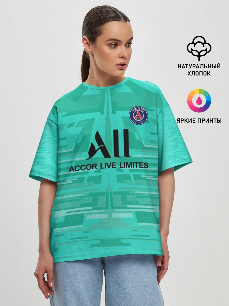 Женская футболка оверсайз / Navas GK away 19-20