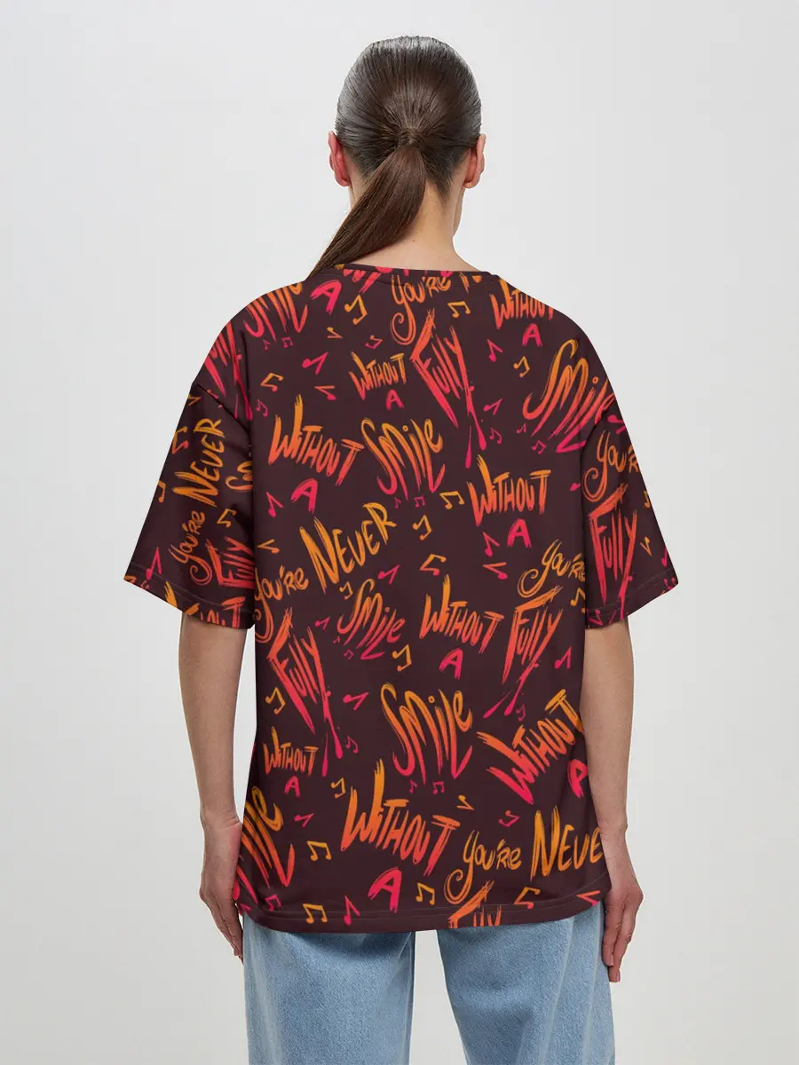 Женская футболка оверсайз / ОТЕЛЬ ХАЗБИН АЛАСТОР