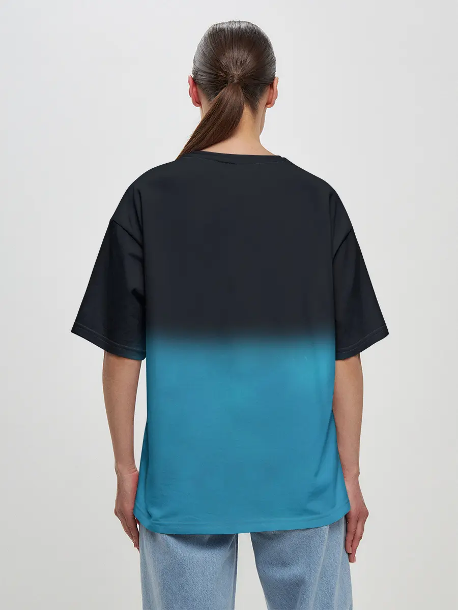 Женская футболка оверсайз / UNDERTALE