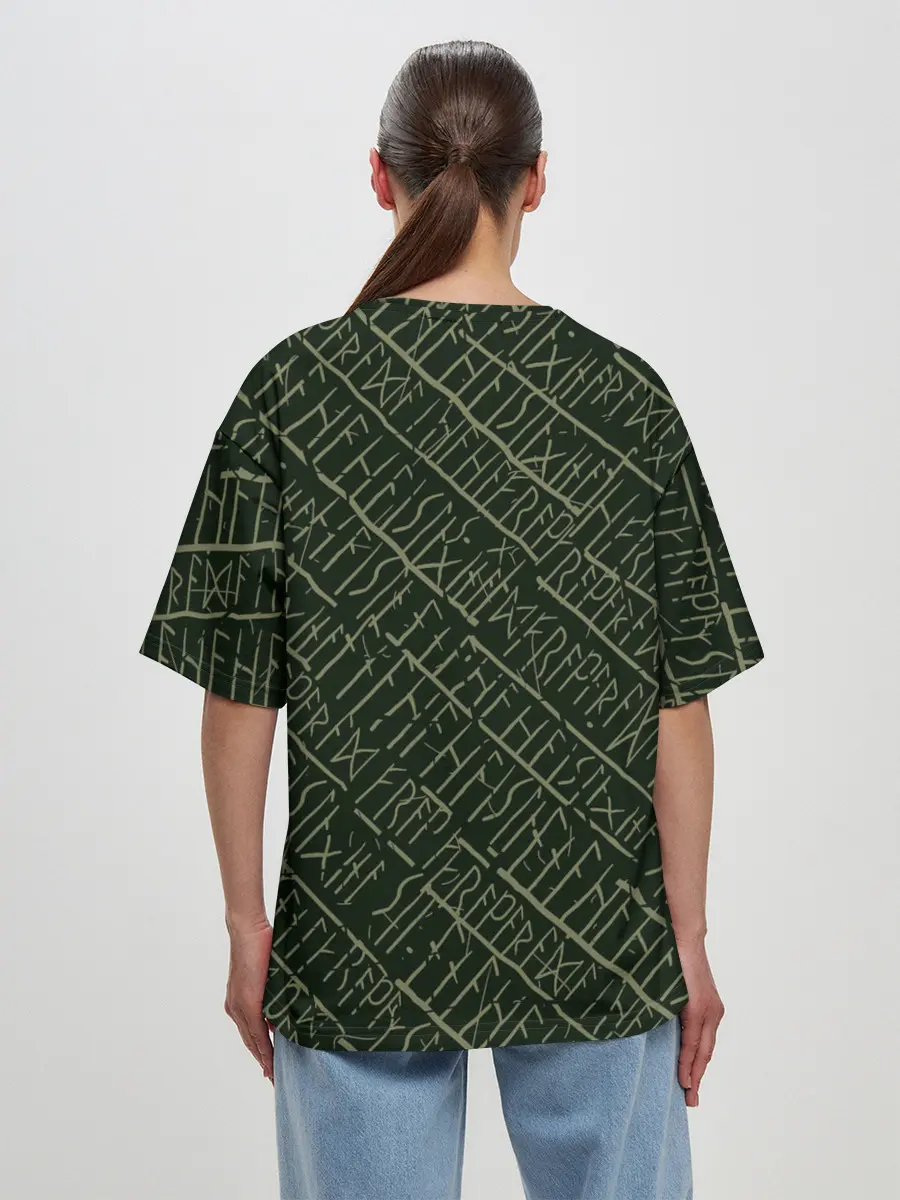 Женская футболка оверсайз / Дерево жизни