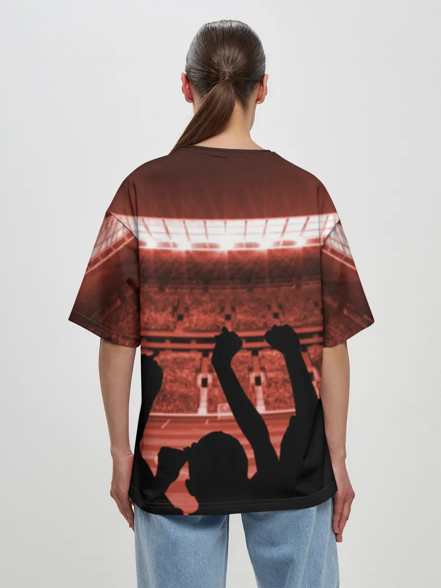 Женская футболка оверсайз / Manchester United